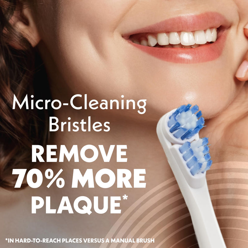 [Australia] - Spinbrush New PRO Clean Battery Powered Electric Toothbrush for Adults, Soft Bristles, Blue, 1 Count NEW VERSION, Soft Bristles 