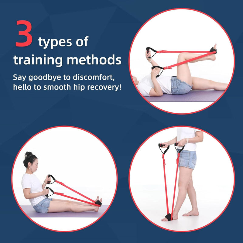 Knee Replacement Recovery Aids -Must Haves After Knee Surgery- Hip/Knee Rehabilitation Equipment, Leg Exercise - Core Flex Knee - Improve Mobility and Flexibility for Knee Pain