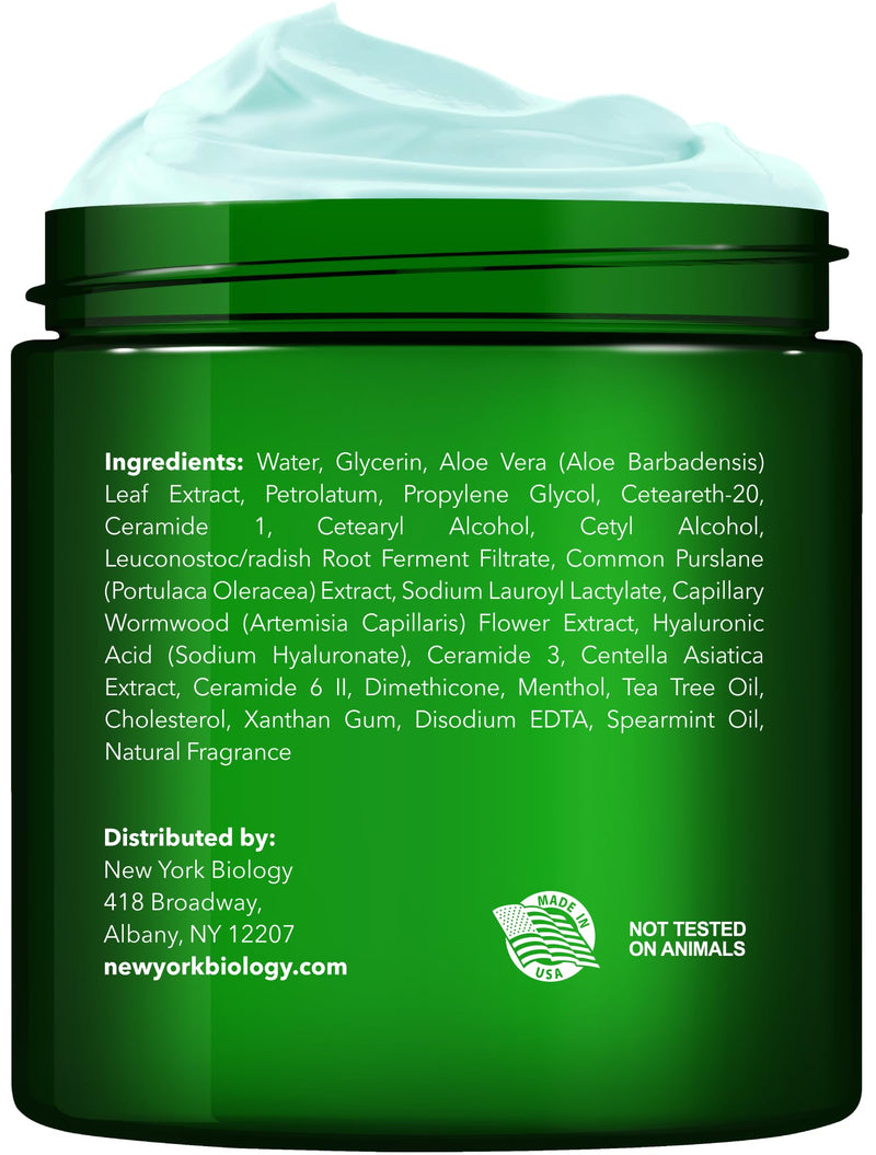 New York Biology Tea Tree Oil Foot Cream for Dry Feet and Rough Heels - Moisturizing Foot Cream - 8 oz - Pack of 2 Tea Tree Oil - 8.00 Ounce (Pack of 2) 8.00 Ounce (Pack of 2)