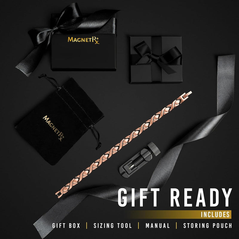 [Australia] - MagnetRX Copper Anklet for Women ‚Äì Ultra Strength Magnetic Ankle Bracelets for Women ‚Äì Effective Womens Copper Magnetic Ankle Bracelet (Women Anklet) Women Copper Anklet 