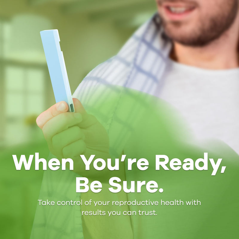 [Australia] - SwimCount At-Home Male Fertility Test, Measures Progressive Sperm Motility with High Sensitivity and Specificity, Discreet At-Home Results, Easy Sperm Quality Kit for Men 