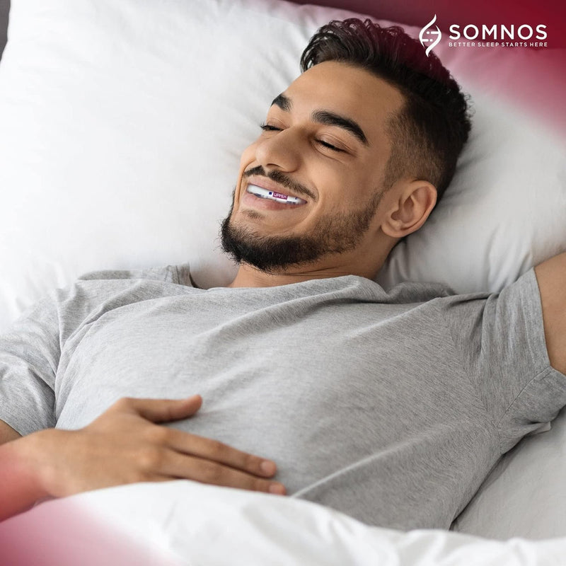 [Australia] - Somnos Anti Snore Mouthguard - Adjustable Sleep Mouth Guard for Snoring - Lightweight, Comfortable, and Effective for Reducing Snoring - Better Sleep Starts Here™ - Large Size … 