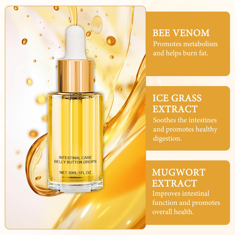 [Australia] - Pack of 3 bee venom drops, propolis drops, 30 ml bee venom belly button drops. Strengthens the digestive system. Bee venom belly button drops. Suitable for people of all ages and genders 