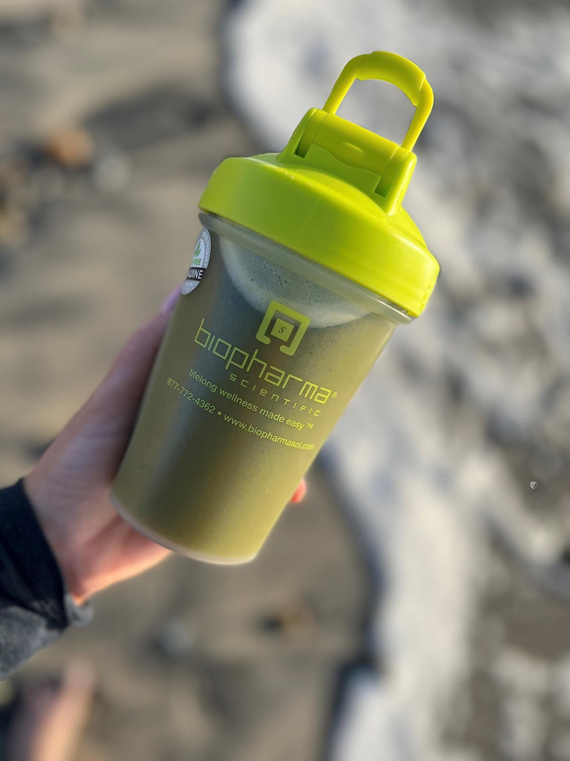 [Australia] - Biopharma Scientific NanoGreens: Greens Superfood Fruit & Vegetable Powder for Digestive Health & Immunity with Spirulina, Chlorella, Kale, Spinach, Plant Based, Green Apple Flavor, 30 Servings 