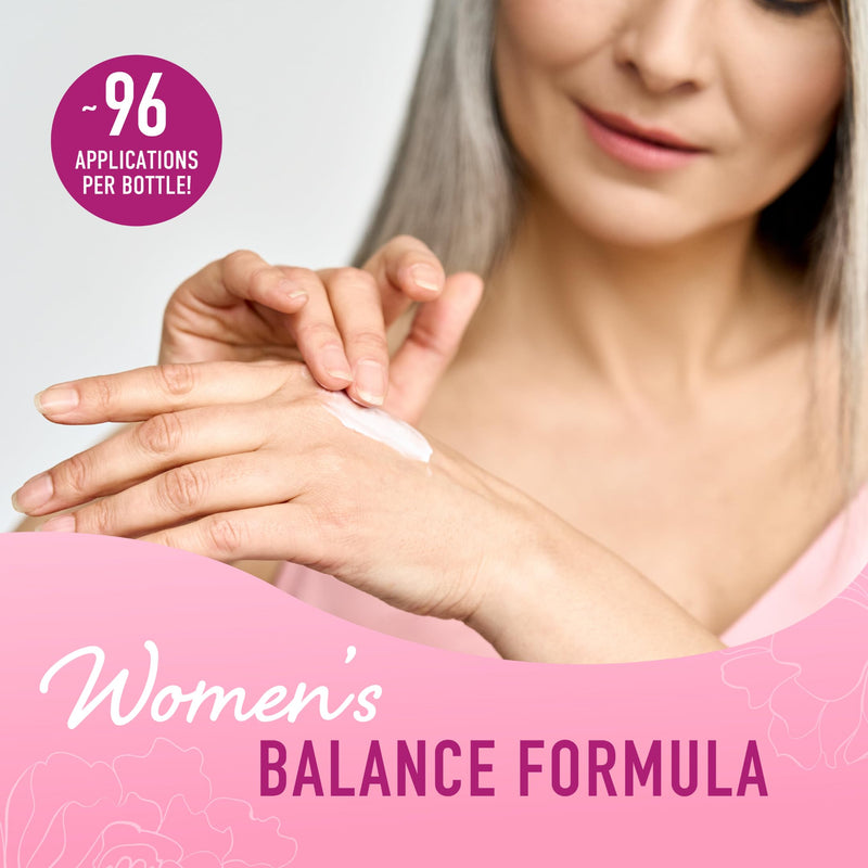 [Australia] - Phyto Estrogen Cream for Women with Wild Yam | Plant Based Hot Flash, Menopause & Menstrual Cycle Support | Black Cohosh, Dong Quai, Red Clover | 96 Topical Servings | 4oz Pump | Vegan, Paraben-Free Phyto-Estrogen 