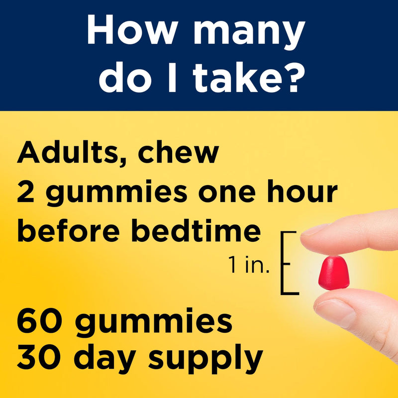 Nature Made Melatonin 10 mg per Serving Gummies, 60 Melatonin Gummies | Sleep Gummies for Adults, Maximum Strength Dosage, 100% Drug Free Sleep Aid for Adults, Strawberry Flavor, 30 Day Supply 60 Count (Pack of 1)