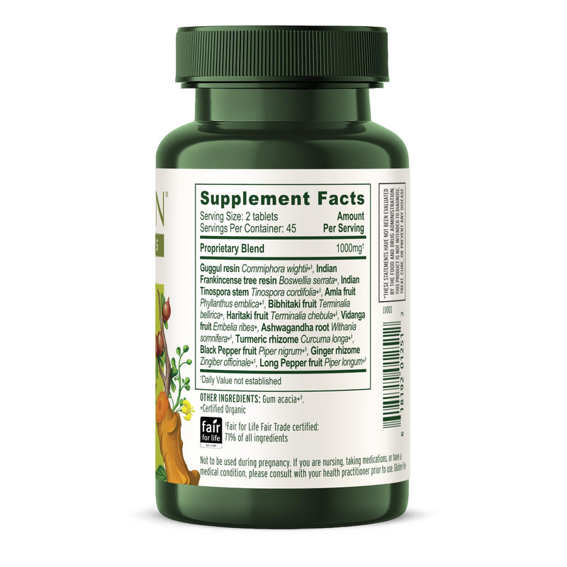 [Australia] - Banyan Botanicals Joint Support ‚Äì Organic Joint Supplement with Turmeric, Amla & Guggulu Resin ‚Äì for Healthy Joints & Comfortable Movement* ‚Äì 90 Tablets ‚Äì Non-GMO, Sustainably Sourced, Vegan 