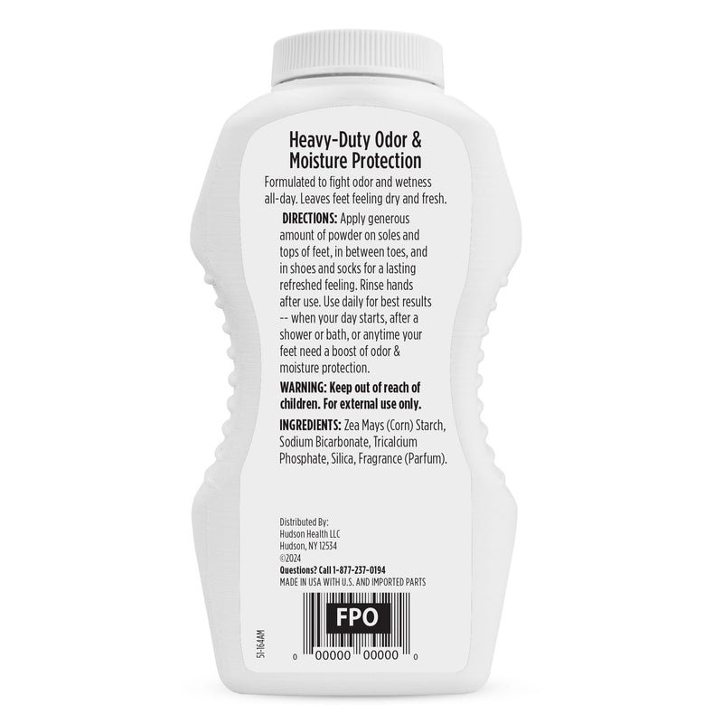 [Australia] - Comfort Zone Odor Destroying Foot Powder with Corn Starch, Heavy-Duty Odor & Moisture Protection 6 Ounce (Pack of 1) 