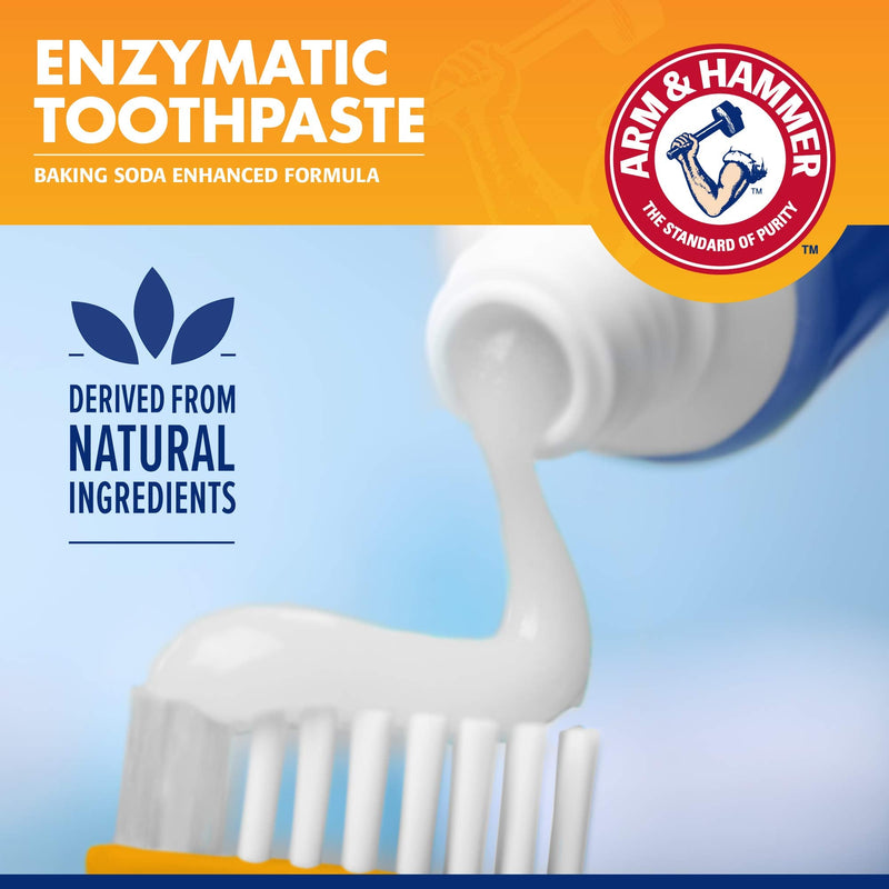 Arm & Hammer for Pets Tartar Control Kit for Dogs | Contains Toothpaste, Toothbrush & Fingerbrush | Reduces Plaque & Tartar Buildup | Safe for Puppies, 3-Piece , Beef Flavor 2.5 Ounce (Pack of 1)