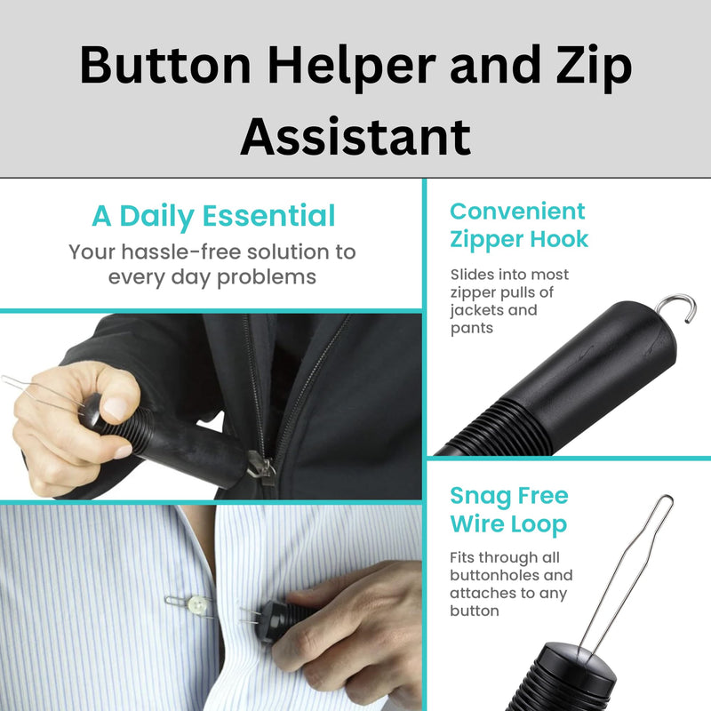 Generic Arthritis Gloves and Button Helper, Pain Relief, Fingerless, Breathable, Washable, For Men and Women, Grey (Extra Large)