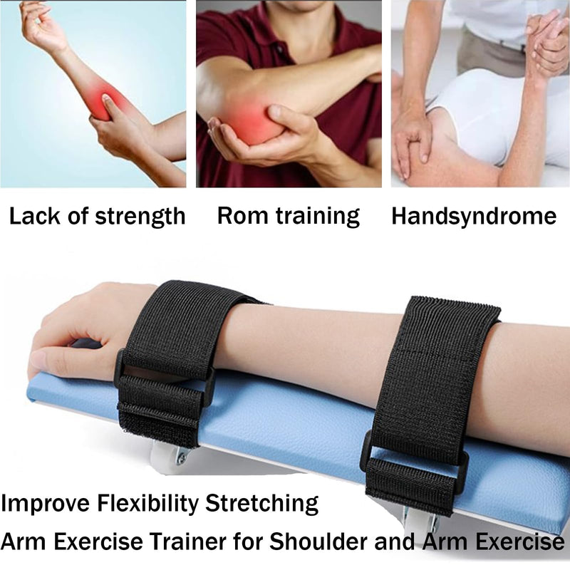 [Australia] - Desktop Rehab Skateboard360°Roating Wheels,Shoulder Pulley Physical Therapy,Pulleys Shoulder Rehab,Stroke Victims Arm Skateboard,Improves Flexibility And Extension 