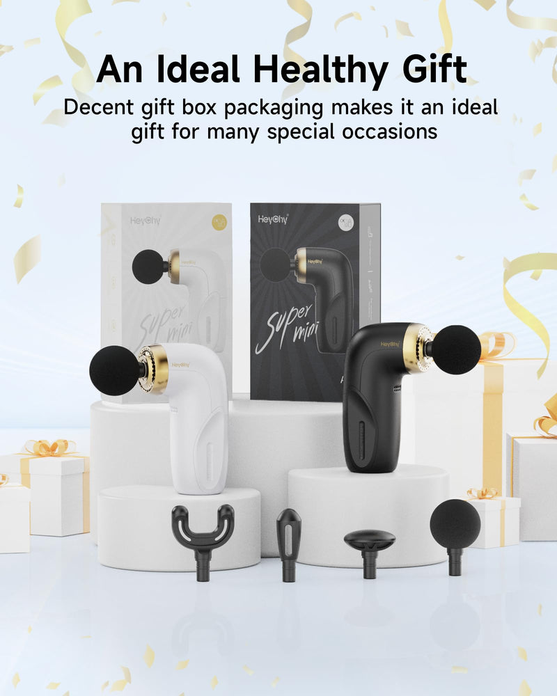 A1 Mini Massage Gun, Portable Deep Tissue Massager, Black | FSA Eligible & HSA Approved 0.6 lb Lightweight Design For Athletes, Travelers And Office Users Seeking Muscle Relaxation.