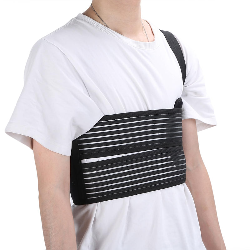 [Australia] - Watris Veiyi Broken Rib Bandage, Elastic Rib Belt, Breathable Rib Chest Bandage, Adjustable Chest Wrap Belts 
