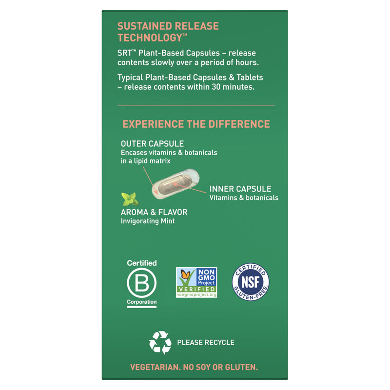 [Australia] - Garden of Life Skin Smooth Sustained Release Duo Caps, Best Skincare Supplement for Smooth, Radiant Skin with Hyaluronic Acid, Vitamins A & C, and SOD B Dimpless, Gluten-Free, 30 Plant-Based Capsules 