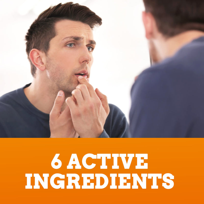 [Australia] - Orajel Moisturelock Cold Sore Symptom Treatment, Cream 0.105 oz (Packaging May Vary) 