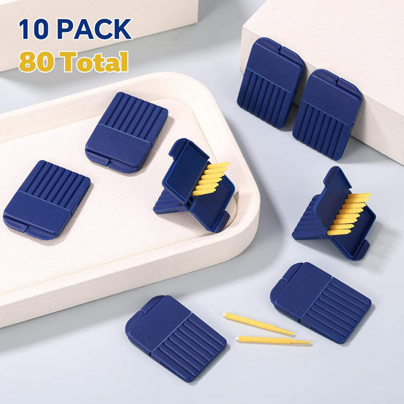 64pcs Hearing Aid Filters for Starkey, Plastic Hearing Aid Wax Guards Filters Accessories Supplies Practical Cleaning Tools Kit Compatible with Starkey
