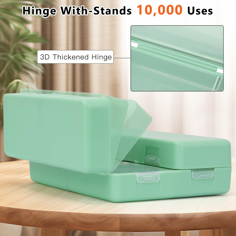 FYY Travel Pill Organizer,7 Compartments Large Pill Box Medicine Case-Green | Easy to Use, Privacy Protection,Magnetic Foldable Large Pill Case for Purse or Pocket to Hold Vitamins,Supplements,Medication Large (1 Piece) Green