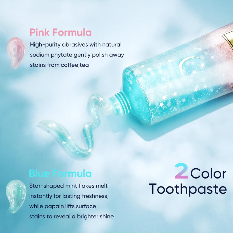 BodyAccel Niacinamide Toothpaste – Whitening & Fluoride-Free, Fresh Breath & Healthy Gums, Removes Surface Stains, Natural Peach Flavor (1 Pack)