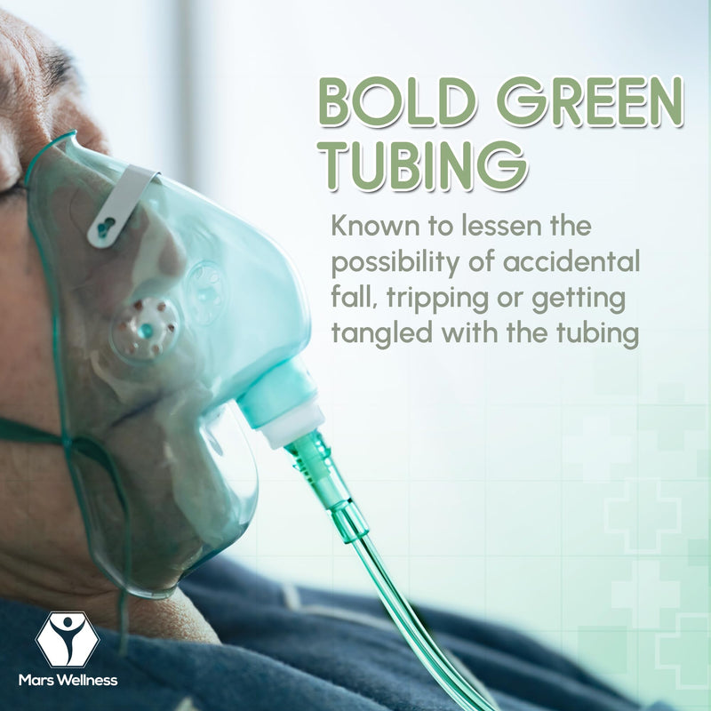 [Australia] - Oxygen Tubing - Premium Green Crush Resistant Oxygen Tubes - Extra Long 50 Foot - Pack of 3 Tubes 50 Foot (Pack of 3) 