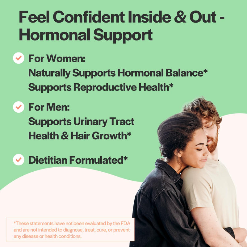 [Australia] - Saw Palmetto for Women and Men | Saw Palmetto Supplement Extract | Hormonal Balance, Urinary Health & Androgen Support | Saw Palmetto for Men Prostate | Saw Palmetto Capsules 500mg | 100 Day Supply 