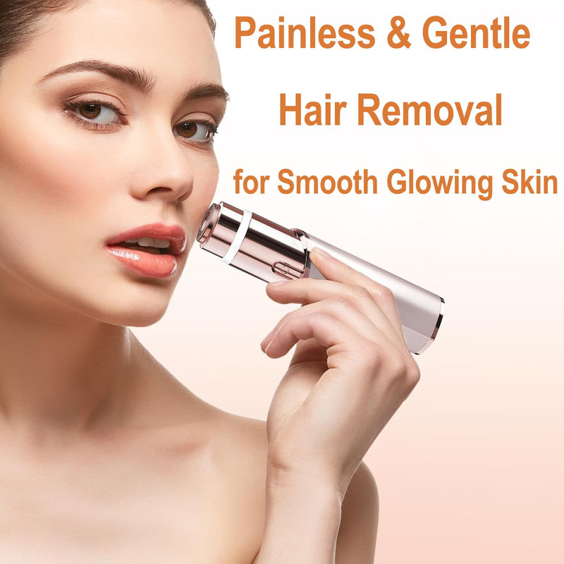 [Australia] - Generation 3 Replacement Heads for NEW Finishing Touch Flawless Facial Hair Remover Gen 3 - Double Precision Enhanced Floating Blades Heads for Flawless Gen 3, PACK of 6, w/Storage Case & Clean Brush 6 Pcs/Pack for Gen 3 New flawless 