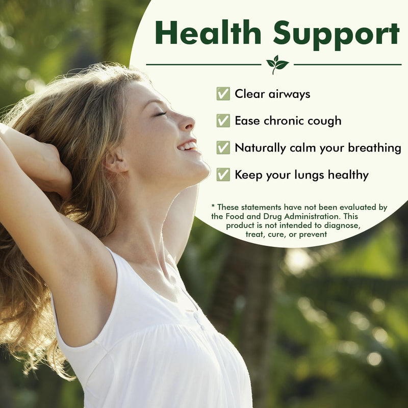 Vitanics Mullein Gummies, Lung & Respiratory Support, 60 Count | Lung & Respiratory Support, Mullein Gummies