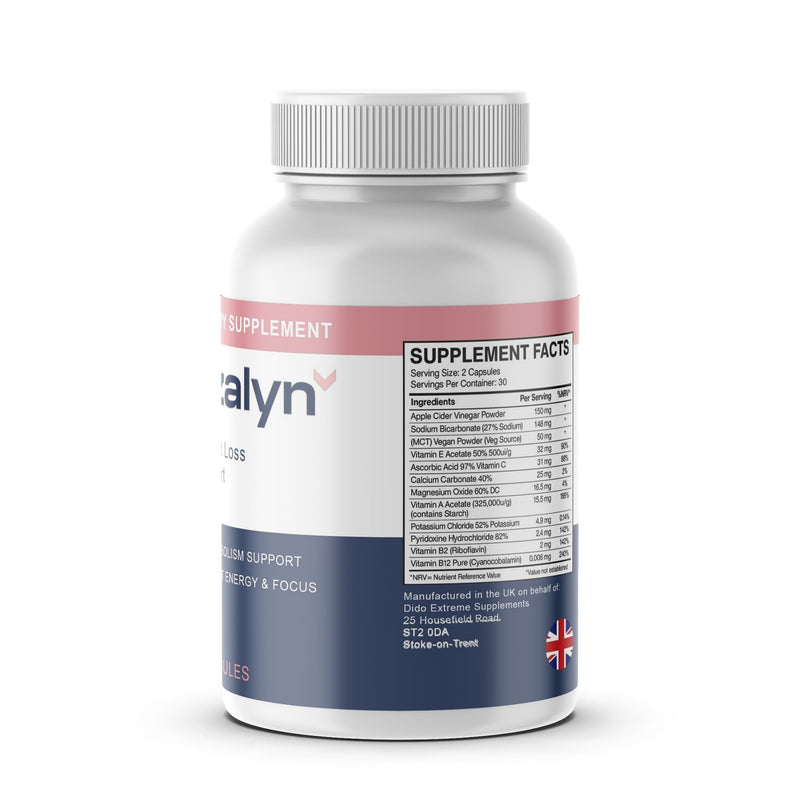 Ozalyn Capsules – Metabolism & Lifestyle Support Supplement – 60 Vegan Capsules – Food Supplement– Supports Metabolism & Energy - Vegan/New & Sealed