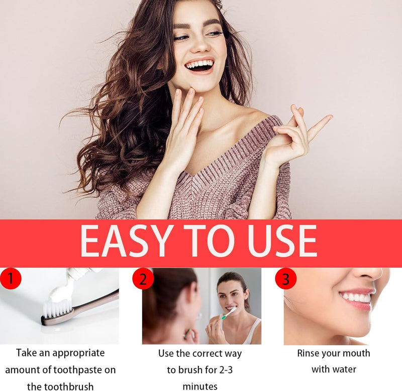 2-Pack SP-6 Probiotic Whitening Toothpaste - Enhanced Formula with 6 Probiotics for Teeth Whitening and Gum Health - Enamel-Safe, Fluoride-Free, Double Mint Flavor,Fresh Breath (Double Mint) 4.23 Fl Oz (Pack of 2)