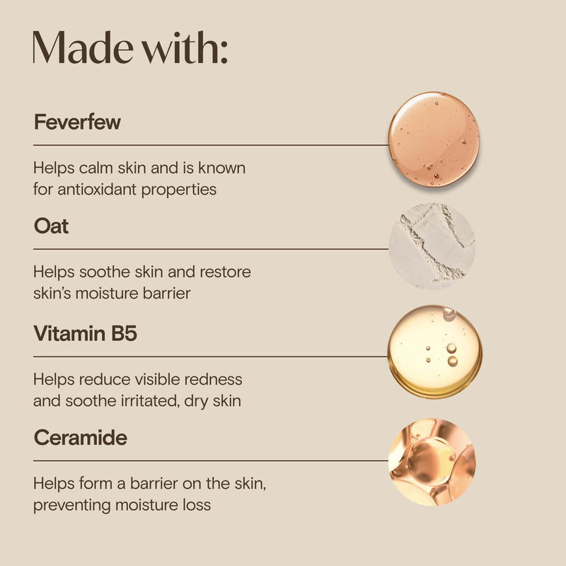 Aveeno Calm + Restore Redness Relief Moisturizing Cream, 1.7 oz | Instantly Calms & Soothes Appearance of Redness with Ceramide & Vitamin B5, Hypoallergenic, Fragrance-Free, Non-Comedogenic 1.7 Ounce (Pack of 1)