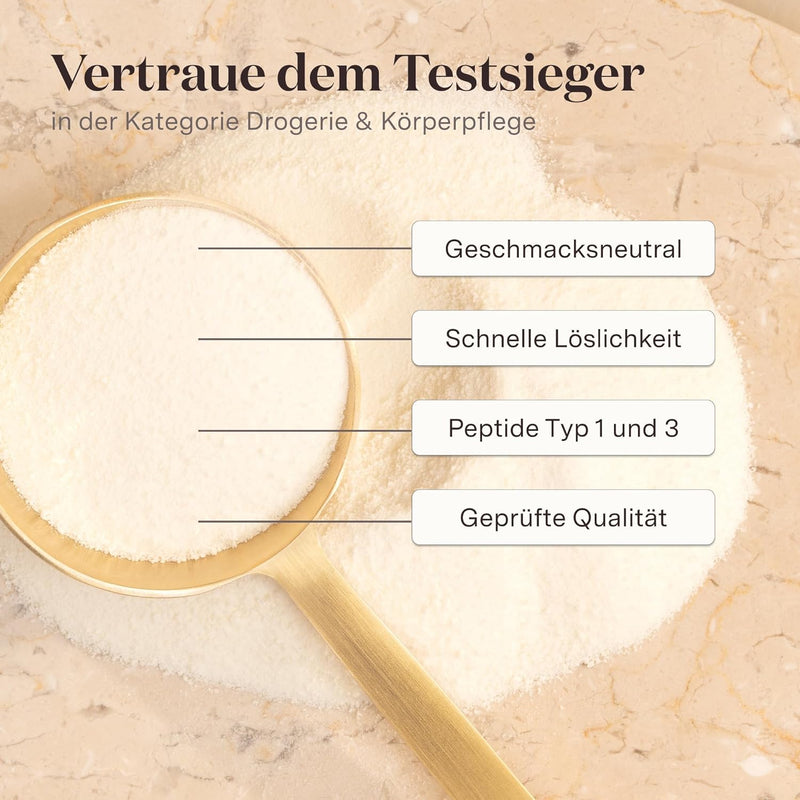 [Australia] - Glow25® Collagen Plus [450g] - with vitamin C, zinc and biotin - premium collagen hydrolyzate - peptides type 1 and 3 - perfect solubility 450g 