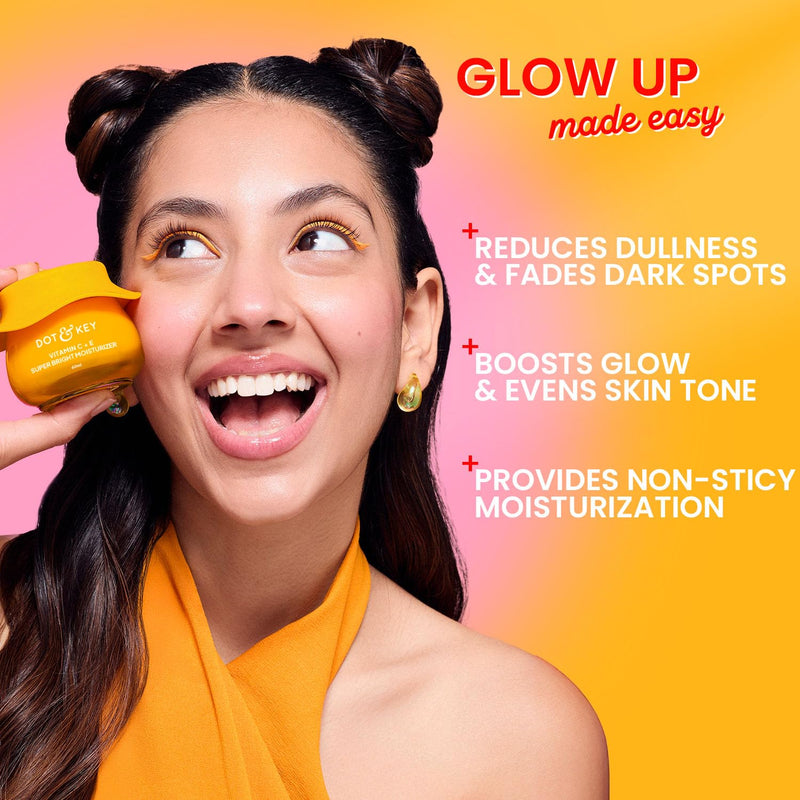 Dot & Key Vitamin C & E Sorbet Face Moisturizer | Lightweight Oil-Free Daily Cream | For All Skin Types | 2.02 fl oz (60 ml)