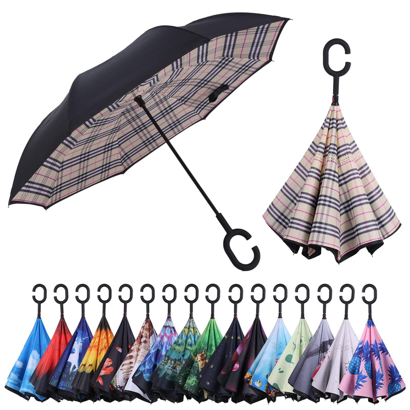 Inverted Umbrella and Kids Clear Bubble Umbrella