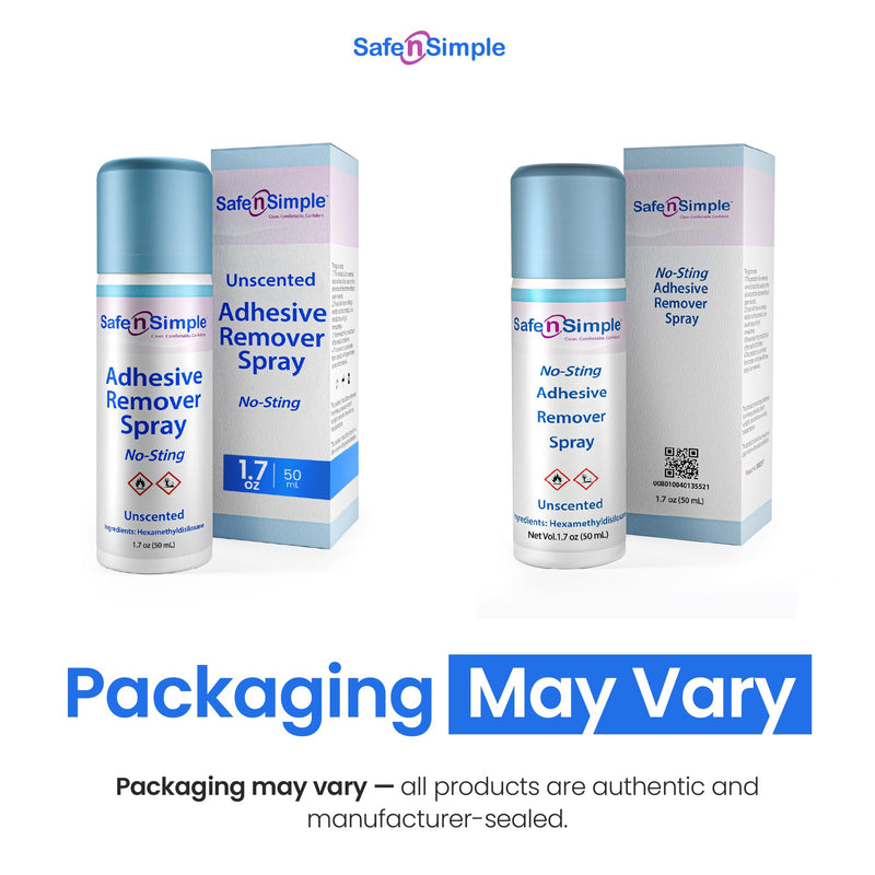[Australia] - Safe n‚Äô Simple Medical Adhesive Remover Spray for Skin - 1.7 Fl Oz No Sting Alcohol Free Ostomy Adhesive Remover - Gentle Medical Adhesive Removal Spray for Stoma, Urostomy, Ileostomy & Colostomy Care 