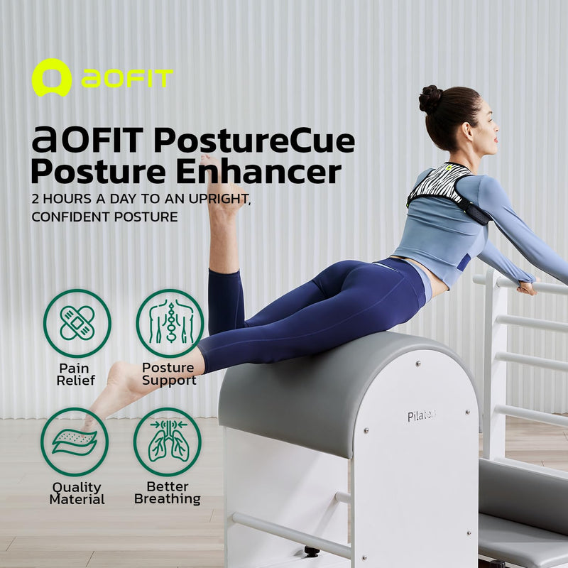 Posture Corrector for Women - Lightweight and Breathable Back Brace for Pain Relief, Rounded Shoulders and Hunchback, Compact & Portable with Fashionable Design, Invisible Under Clothes 2XL/3XL XX-Large/XXX-Large Gray