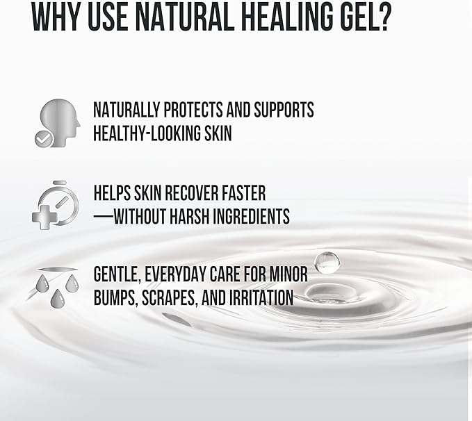 [Australia] - Sovereign Silver Natural Healing Gel Skin Care - Argentum Metallicum Topical Gel, Ointment for Razor Burn, Sunburn, and Redness Support, Dermatologist Tested - 2 fl oz (59 mL) 2 Ounce (Pack of 1) 