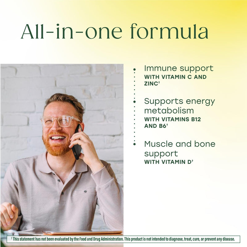 MegaFood One Daily Multivitamin for Men 40+ with 21 Nutrients, 60 Tablets | Immune Support, Heart, Muscle & Prostate Health, Methylated B12, Methylfolate, Vitamin D3, C & Zinc, Vegetarian, 60 Servings Unflavored 60 Count (Pack of 1)