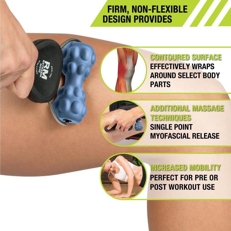 [Australia] - Pro-Tec Athletics Rollers, RM Extreme, RM Extreme Mini Roller, Cryosteel Ice Roller, Portable Roller, Deep Tissue Massage, Muscle Relief, Hamstring, Quadriceps, Multi-Directional, Enhance Performance 