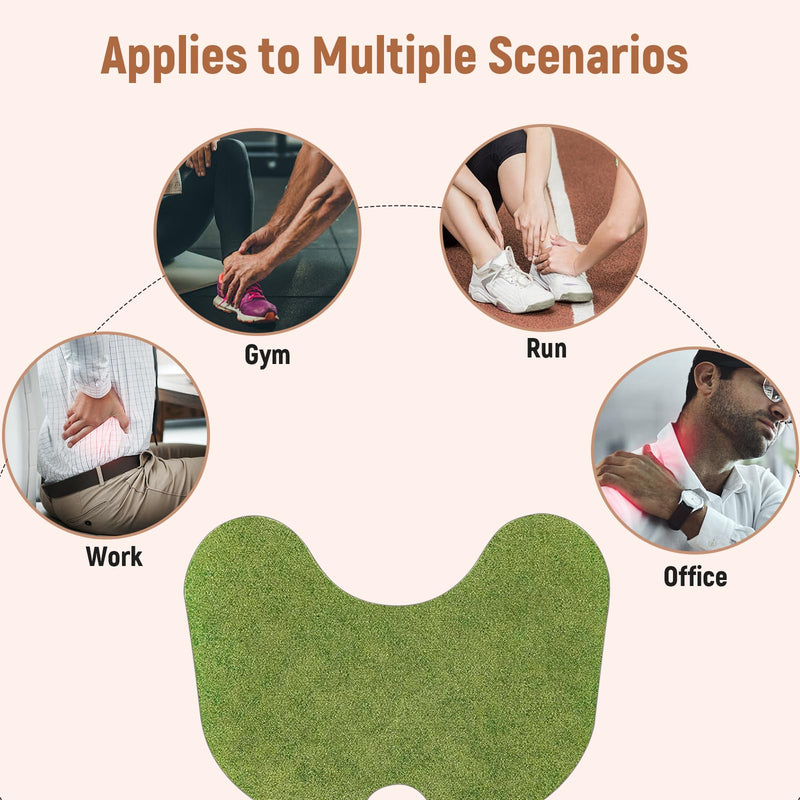 [Australia] - Mutree Pain Relief Patch, Pack of 40 Natural Herbal Pain Relief Patch Self-Adhesive Heat Plasters Pain Plasters for Knee Neck Shoulder Relieve Pain 