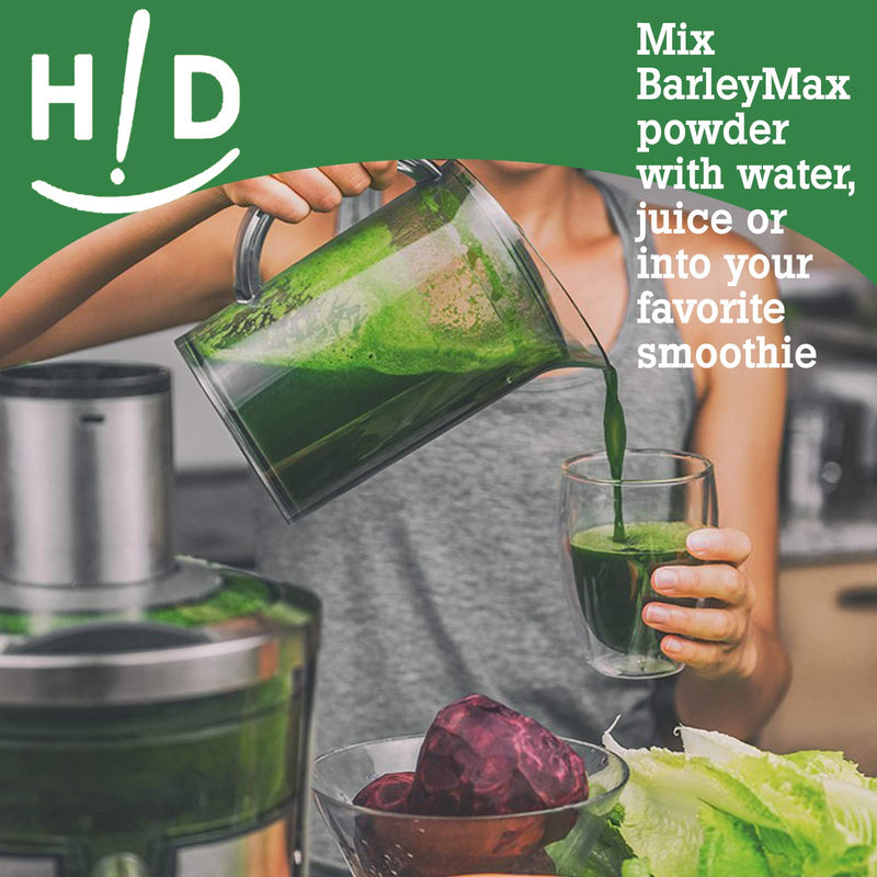 [Australia] - Hallelujah Diet Organic BarleyMax - Barley and Alfalfa Grass Juice Powder, Original, 4.2oz (30 Day Supply) 