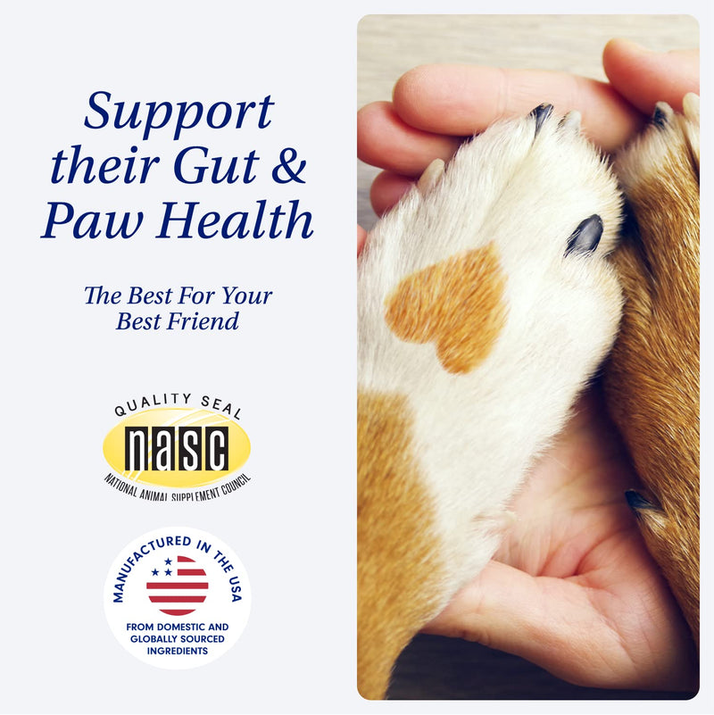 PetLab Co – Paw Bundle: Specialized Dog Probiotic to Support with Occasional Allergies & Healthy Gut Microbiome 30 Count & Dog Paw Balm to Support Occasionally Dry Paws 2.4 Ounces - PawsPlanet Australia