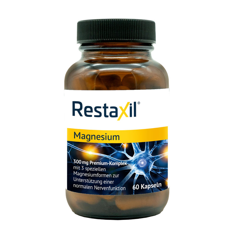 [Australia] - Restaxil Magnesium - highly dosed premium magnesium complex with magnesium bisglycinate. Laboratory tested, highly concentrated, excellent bioavailability, vegan. From the No. 1 nerve specialist in the pharmacy 