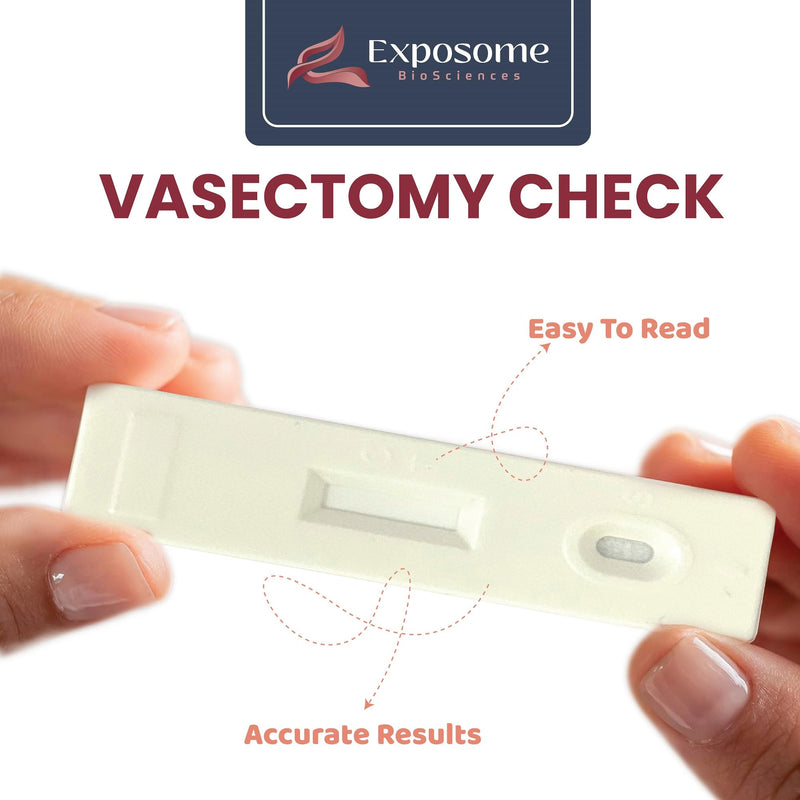 Vasectomy Home Test Kit. (Contains 2 Tests)