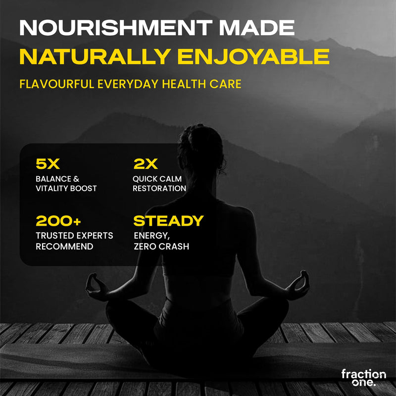 Fraction One Ashwagandha Gummies - 120 Gummies - 300 mg per Serving Enhanced with Vitamin D2 & B6 - High Strength Root Extract - Supports Stress & Energy - Berry - Vegan Friendly - 60 Days Supply