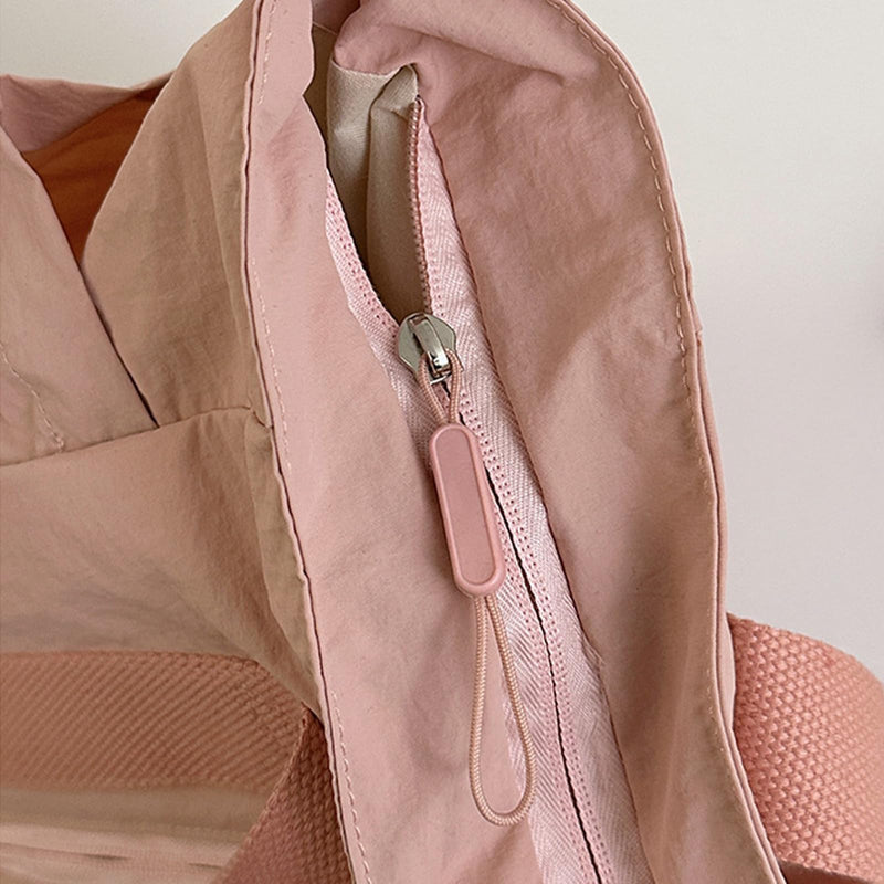Sursee Large Tote Bags for Women Crossbody Shoulder Purses Travel Duffel Bag Sports Gym Bags Pink