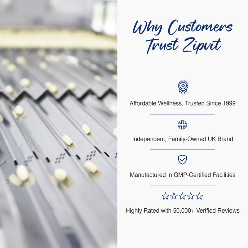 Zipvit Vitamin B Complex, 100% NRV of All 8 B Vitamins, 1 Year Supply, Supports Energy, Mental Performance & Immunity 365 Tablets - Jar