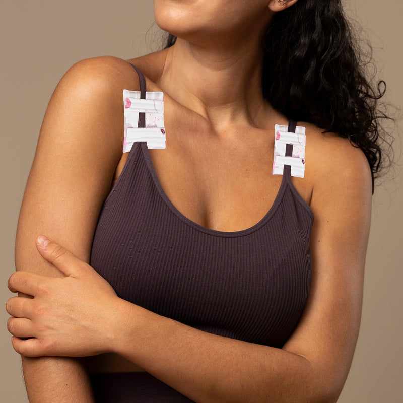 [Australia] - 2 Pack Bra Strap Cushion, Pacemaker Pillow for Bra, Chemo Port Protector Pillow for Bra Strap, Port Pillows for Chemo Patients for Post-Surgery, Mastectomy Recovery, Chest Heart Support, Recovery Gift 