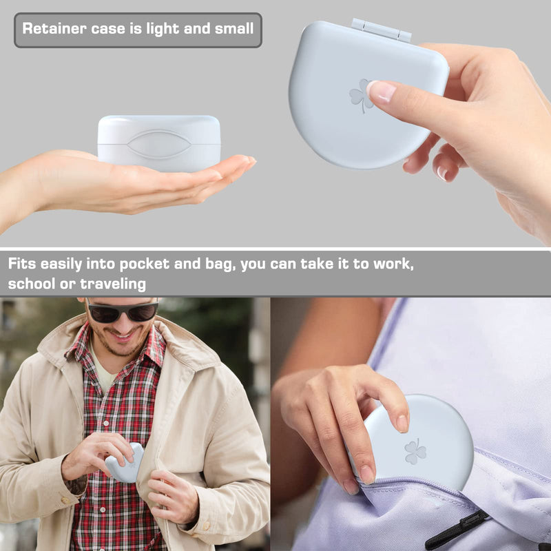 [Australia] - Braces box denture box, denture container, dental splint box, denture box, braces box, braces box, box for dentures, denture box, denture container, denture box white blanco 