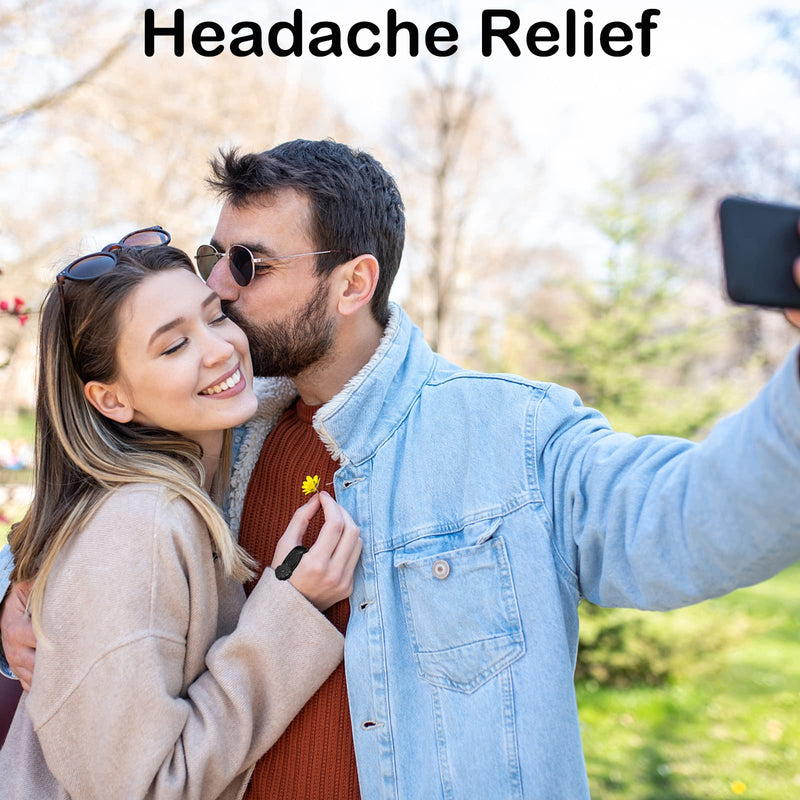[Australia] - 2Pcs Migraine Pressure Point Clip, Headache Relief Acupressure Hand Clip, LI4 Acupressure Point Clips Relief Tension Anxiety Device, Stress Alleviation, Acuplus Relief 