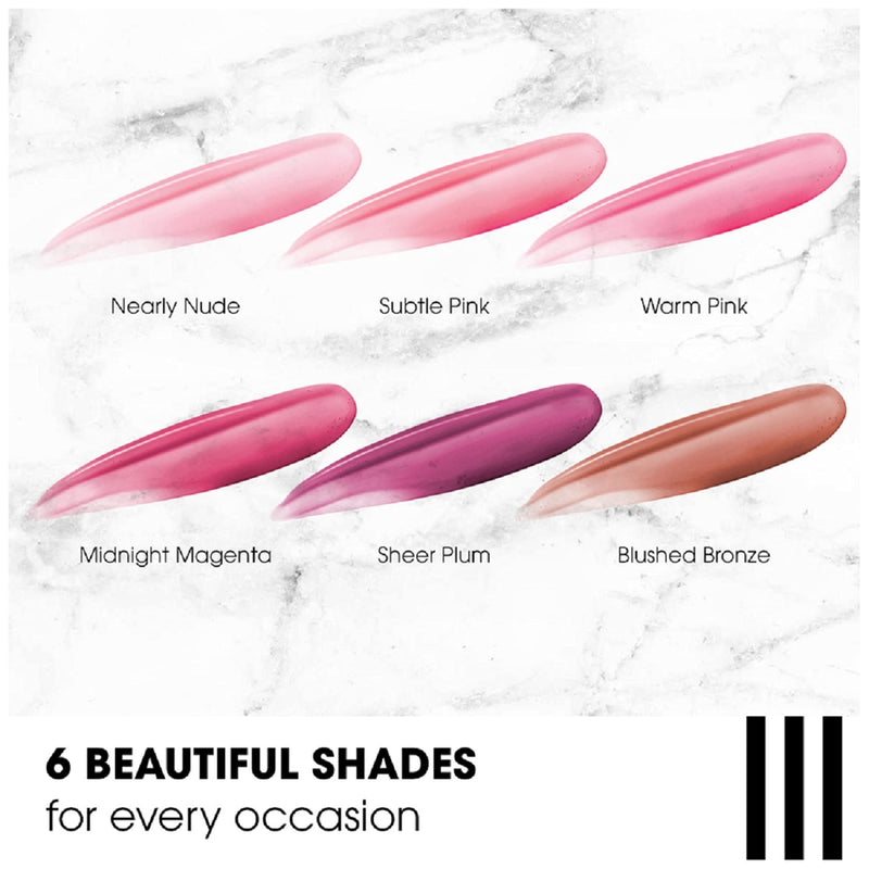 ChapStick Total Hydration Vitamin Enriched Tinted Lip Oil (Nearly Nude, 1 Tube), Vitamin C, Vitamin E, Contains Omega 3 6 9, 0.24 Ounce Peach Tea - Nearly Nude