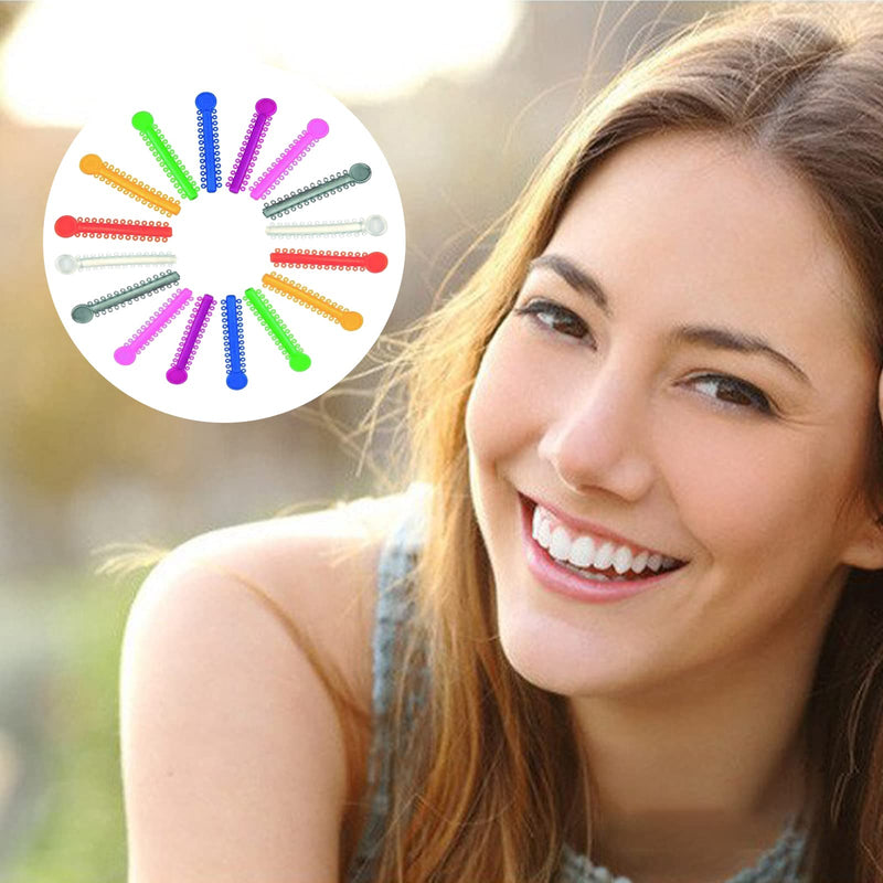 [Australia] - Orthodontic O-rings, orthodontic ligature ties, orthodontic ligature ties, orthodontic ligature ring, orthodontic ligature ties, transparent, 40 pieces 